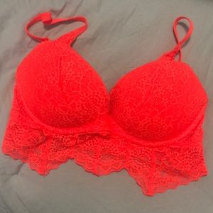Padded Bralette Neon Orange